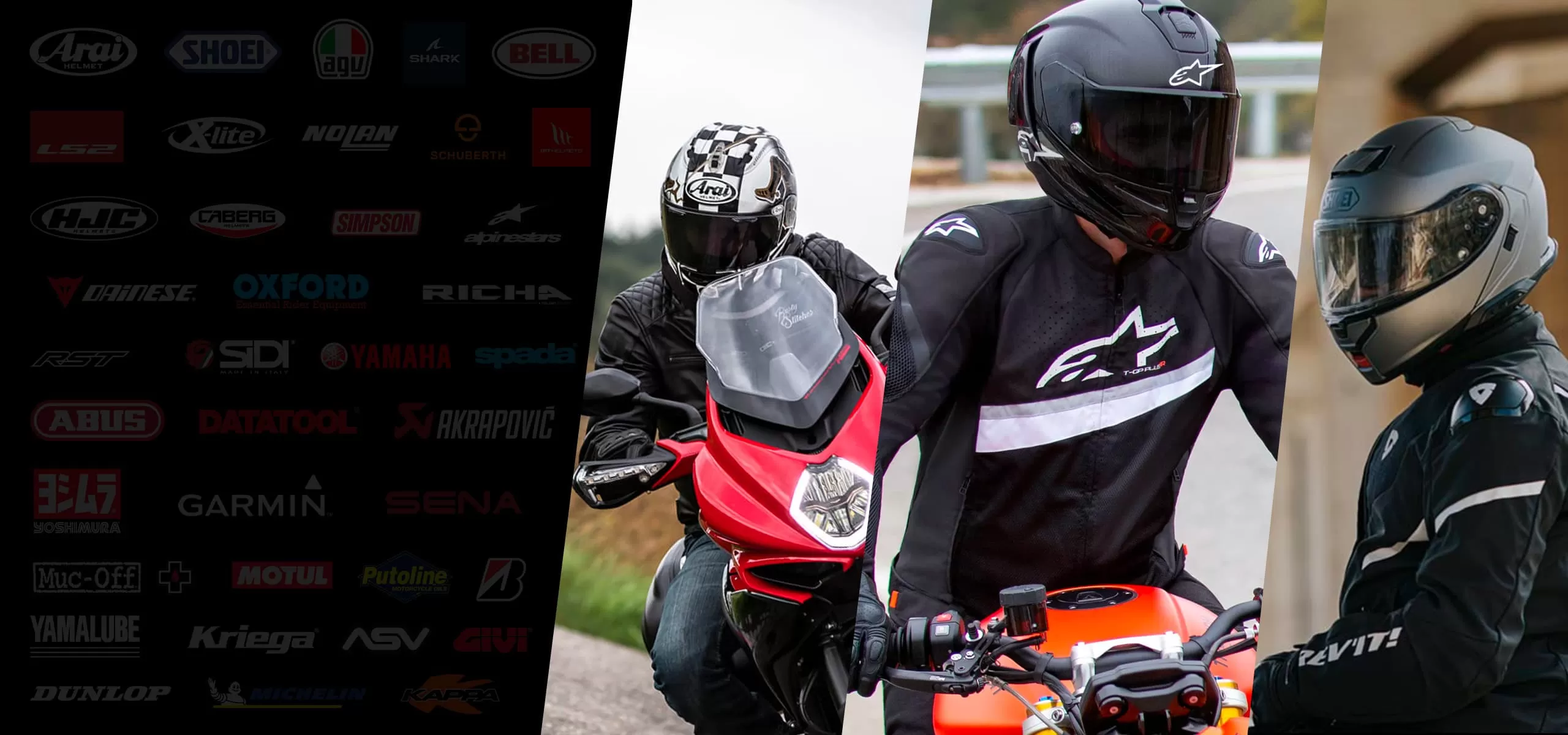 Motorcycle Clothing & Accessories at Alpha Motorcycles